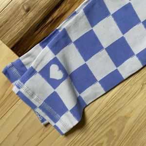 Adidas Checkered Tight-Fit Legging